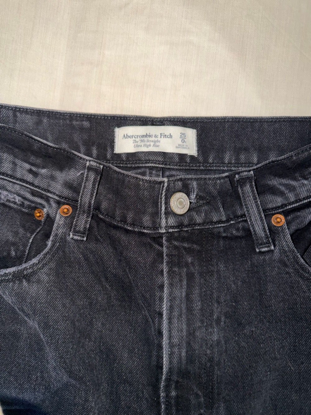 Abercrombie & Fitch 90s Straight Ultra High Rise Jeans